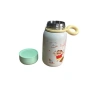 VAGONLİFE PASLANMAZ ÇELİK PİPETSİZ KULLANIM  MATARA/TERMOS VGN10131 310ML DESENLİ YEŞİL