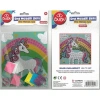 BU-BU AC0010 UNICORN DESENLİ YAPIŞKANLI EVA MOZAİK SETİ 3+