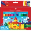 FABER CASTELL 154311 SÜPER YIKANABİLİR JUMBO KEÇELİ KALEM SETİ 12Lİ (RENK)