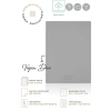 VICTORIAS JOURNALS 1009 SOFTTONS ESNEK KAPAK 14.8x21cm A5 80gr. 128 YP.KREM ÇİZGİLİ DEFTER PASTEL GRİ