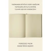 VICTORIAS JOURNALS 1015 SOFTTONS ESNEK KAPAK 14.8x21cm A5 80gr. 128 YP.KREM NOKTALI DEFTER PASTEL GRİ