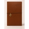VICTORIAS JOURNALS CHARM HAYAT AĞACI 126-2743 VEGAN DERİ KAPAK 13X18 cm 100 gr. 96 YP. KREM ÇİZGİLİ DEFTER KAHVERENGİ