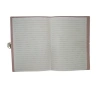 VICTORIAS JOURNALS CHARM HAYAT AĞACI 126-2743 VEGAN DERİ KAPAK 13X18 cm 100 gr. 96 YP. KREM ÇİZGİLİ DEFTER KAHVERENGİ