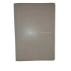 VICTORIAS JOURNALS SMYTH ART 126-2801 ESNEK KAPAK A5 100gr. 96YP. ÇİZGİSİZ (DÜZ) KENAR DESENLİ DEFTER BEJ