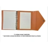 VICTORIAS JOURNALS MUSE 126-2727 KUTULU VEGAN DERİ A5 120 GR. 96 YP. DEĞİŞTİRİLEBİLEN İÇ ÇİZGİLİ ORGANİZER DEFTER KAHVERENGİ