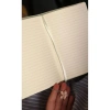 VICTORIAS JOURNALS ÇİÇEK 124-1044 VEGAN DERİ KAPAK LASTİKLİ 13X18 cm 80 gr. 96 YP. KREM ÇİZGİLİ DEFTER PASTEL AÇIK YEŞİL
