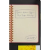 VICTORIAS JOURNALS 1606 CANVAS SERT KAPAK A5  100gr.160 SYF. NOKTALI DEFTER MOR