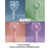 AVEC AV-F136 USB ŞARJLI 15 cm MİNİ FAN - TEKLİ