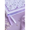 VICTORIAS JOURNALS 126-2645 FLEUR VEGAN DERİ SERT KAPAK A5 120gr.80P. NOKTALI DEFTER - MOR