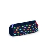 CORAL HIGH 31009 LACİVERT RENKLİ YILDIZ DESENLİ ÜÇ BÖLMELİ KALEM ÇANTASI