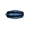 CORAL HIGH 31009 LACİVERT RENKLİ YILDIZ DESENLİ ÜÇ BÖLMELİ KALEM ÇANTASI