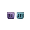 FABER CASTEL MİNİBOX ÇİFT GÖZLÜ HAZNELİ KALEMTRAŞ PASTEL RENKLER 382902 - TEKLİ