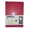 PULKO NOTEBOOK PND309437 KLASİK SERT KAPAK 15x21cm 80gr.224 SAYFA TERMO DERİ ÇİZGİLİ DEFTER - KIRMIZI