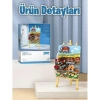 VAGONLIFE LOZ 1296 TREN İSTASYONU AHŞAP BOYAMA 758 PARÇA BLOCK OYUNCAK 3+