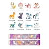 4İ KZ956-030F HORSE SET MİSTİK HAYVANLAR 6LI KUTULU FİGÜR SET 3+