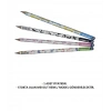 PENSAN 96040 FUN PENCILS KARIŞIK DESENLİ DESENLİ KURŞUN KALEM HB- TEKLİ