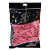 SPOT BALON 2006931-5  BASKISIZ BALON 100lü 12 İNÇ 30cm TEK PAKET PEMBE RENK  8+