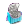 CORAL HIGH 11787 KIDS TURKUAZ PEMBE ÇİZGİLİ THERMO BESLENME ÇANTASI