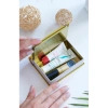 DAKS 2003 HEDİYELİK TENEKE KUTU KİTAP ŞEKİLLİ - BOOK TIN ART CLOUDY 9.5x11x3cm