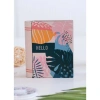 DAKS 2003 HEDİYELİK TENEKE KUTU KİTAP ŞEKİLLİ - BOOK TIN HELLO 9.5x11x3cm