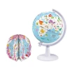 GÜRBÜZ 48255 20 CM UNICORN ADVENTURE GLOBE + BOOK + USB IŞIKLI KÜRE
