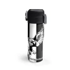 CORAL HIGH 31789 SİYAH BEYAZ KARTAL TARAFTAR DESENLİ PİPETLİ VE DİREKT İÇİM ÇELİK TERMOS 500ML