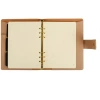 VICTORIAS JOURNALS 124-1128 14.8x21cm SMYTH ORGANISER HAFTALIK TARİHSİZ AJANDA - KREM