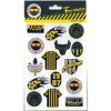 TMN 729380 FENERBAHÇE ŞEKİLLİ STICKER ETİKET 1 YP - TEKLİ
