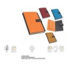 GIPTA WALLET İPLİK DİKİŞLİ SERT DERİ KAPAK A5 96YP. KUTULU ÇİZGİLİ DEFTER 8517 - TEKLİ