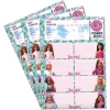 GIPTA BARBIE DERS PROGRAMLI OKUL ETİKETİ 3 YP. 5460