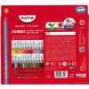 FATİH KURUBOYA KALEMİ JUMBO 24 RENK TAM BOY KARTON KUTU  33424