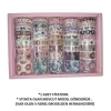 GIPTA K9922 STRAWBERRY RENKLİ DESENLİ BANT10LU ASORTİ SET
