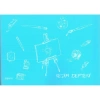 PAPİRÜS  PP. KAPAK TEL DİKİŞLİ 24X34cm 30 YP. RESİM DEFTERİ - TEKLİ