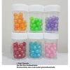 BU-BU BN0001 YUVARLAK BONCUK 8mm - RENKLİ  (TEKLİ)