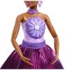 MATTEL JMF56/JMF58 BARBIE PETAL POP SÜRPRİZ ÇİÇEK SERİSİ MOR PAPATYA ELBİSELİ BEBEK 14 CM 3+