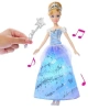 DISNEY JBF94 PRINCESS CİNDİRELLA SİHİRLİ BALO ELBİSELİ 26 CM SESLİ IŞIKLI BEBEK 3+