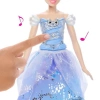 DISNEY JBF94 PRINCESS CİNDİRELLA SİHİRLİ BALO ELBİSELİ 26 CM SESLİ IŞIKLI BEBEK 3+