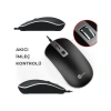 LENOVO LECOO MS104 USB KABLOLU MOUSE SİYAH
