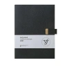 VICTORIAS JOURNALS 226-2305 19x25cm A4 EXECUTIVE KENAR YALDIZLI ESNEK KAPAK HAFTALIK AJANDA - SİYAH