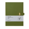 VICTORIAS JOURNALS 226-2306 19x25cm A4 EXECUTIVE KENAR YALDIZLI ESNEK KAPAK HAFTALIK AJANDA - YEŞİL
