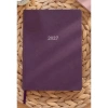 VICTORIAS JOURNALS 226-2331 14x20,5 cm A5 SMYTH ESNEK KAPAK GÜMÜŞ YALDIZ KENAR HAFTALIK AJANDA - MOR