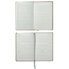 VICTORIAS JOURNALS 226-2354 9x14 cm CLASSIC SERT KAPAK CEPLİ LASTİKLİ HAFTALIK AJANDA - KIRMIZI