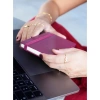 VICTORIAS JOURNALS 226-2354 9x14 cm CLASSIC SERT KAPAK CEPLİ LASTİKLİ HAFTALIK AJANDA - KIRMIZI