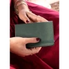 VICTORIAS JOURNALS 226-2355 9x14 cm CLASSIC SERT KAPAK CEPLİ LASTİKLİ HAFTALIK AJANDA - YEŞİL