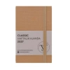 VICTORIAS JOURNALS 226-2356 9x14 cm CLASSIC SERT KAPAK CEPLİ LASTİKLİ HAFTALIK AJANDA - OLİVE