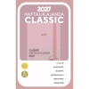 VICTORIAS JOURNALS 226-2358 9x14 cm CLASSIC SERT KAPAK CEPLİ LASTİKLİ HAFTALIK AJANDA - PEMBE
