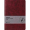 VICTORIAS JOURNALS 226-2375 17x24 cm BUSINESS 416 SAYFA AYRAÇ KESİMLİ SAYFALAR GÜNLÜK AJANDA - BORDO