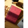 VICTORIAS JOURNALS 226-2375 17x24 cm BUSINESS 416 SAYFA AYRAÇ KESİMLİ SAYFALAR GÜNLÜK AJANDA - BORDO