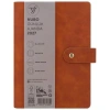 VICTORIAS JOURNALS 226-2395 14x20,5 cm NUBO 416 SAYFA DEĞİŞEBİLEN İÇ ESNEK KAPAK GÜNLÜK AJANDA - KAHVERENGİ