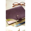 VICTORIAS JOURNALS 226-2396 14x20,5 cm NUBO 416 SAYFA DEĞİŞEBİLEN İÇ ESNEK KAPAK GÜNLÜK AJANDA - MOR MÜRDÜM